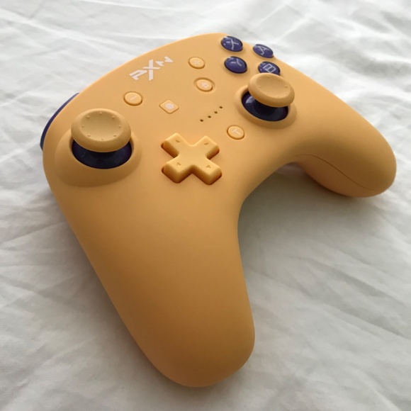 PXN 9607X Wireless Gaming Controller For Nintendo Switch PC IOS Yellow Purple - Picture 5 of 9